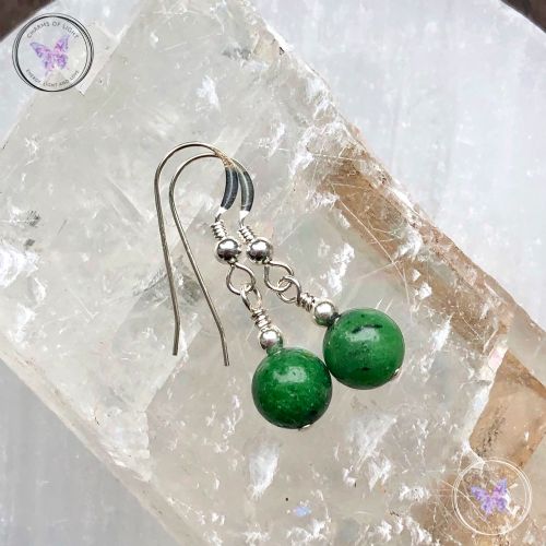 Anyolite - Ruby Zoisite - Earrings